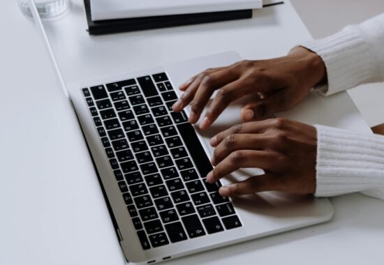 Person on laptop